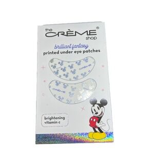 Crème Shop Disney Mickey Mouse Under Eye Patches- Brightening Vitamin C - 3 Pair
